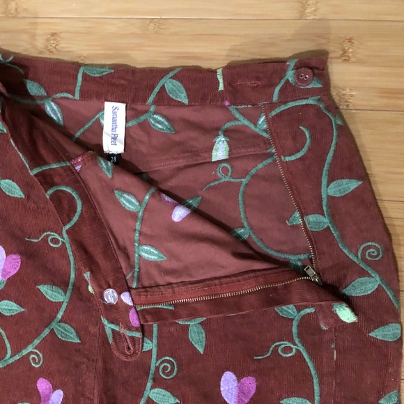 Samantha Pleet Plank Pants in Hazelnut Sweet Fawn - Picture 6 of 8